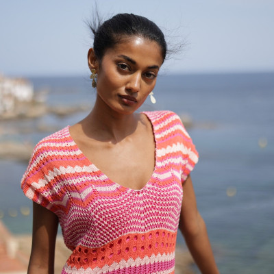 Đầm Len Cotton Cao Cấp Luna Llena