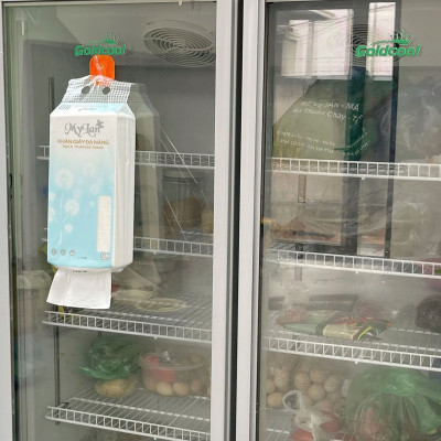 Khăn giấy rút treo tường đa năng Mylan 4 lớp bột gỗ nguyên chất an toàn tiện dụng