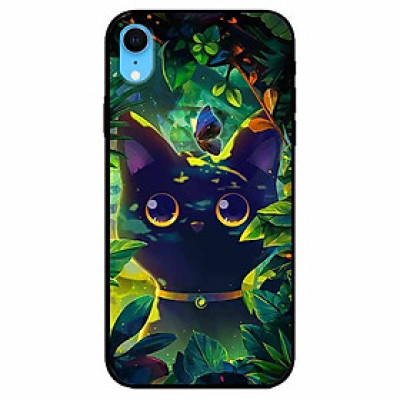 Ốp lưng dành cho Iphone XR mẫu Mèo Đeo Lục Lạc