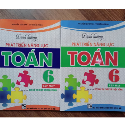 Sách - Định Hướng Phát Triển Năng Lực Toán 6 - Tập 1 (Bám Sát SGK Kết Nối Tri Thức Với Cuộc Sống)