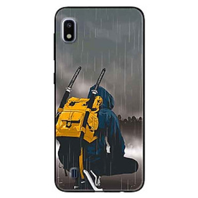 Ốp lưng in cho Samsung A10 Mẫu Dưới Mưa