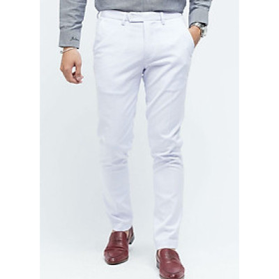 Quần Tây Nam Titishop QTN31 - Trắng