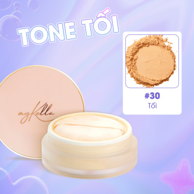 Phấn Phủ Bột Trang Điểm myKella Kiểm Soát Dầu Và Làm Mịn Da
