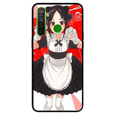 Ốp lưng dành cho Realme 6i mẫu Cô Gái Mèo