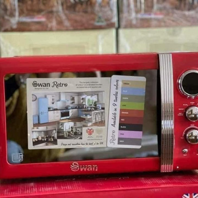Lò vi sóng Swan Retro Anh Quốc,Hàng Chính hãng
