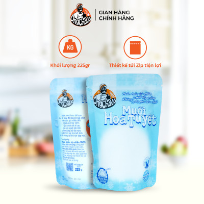 Muối Hoa Tuyết 225g thương hiệu Ông Chà Và – Hàng chính hãng