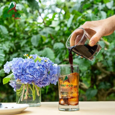 Cà phê AEROCO A8, gói 250g, pha phin, nguyên chất 100% rang mộc hậu vị ngọt thơm quyến rũ