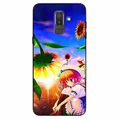 Ốp lưng dành cho Samsung J8 2018 mẫu Cô Gái Hướng Dương Buồn