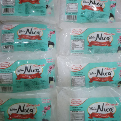 Combo 8 Gói Bún Nưa Vị Nguyên Das Keto 240g