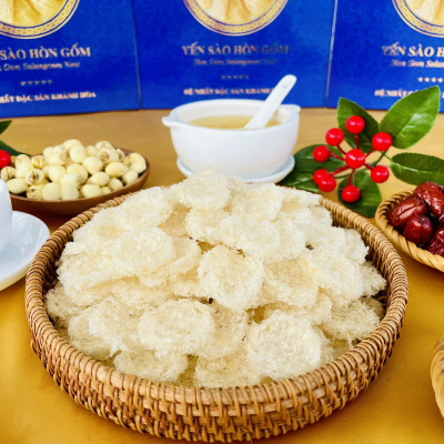 [HGK-B1] Yến Sào Tinh Chế Cao Cấp Viên Baby - Yến Sào Hòn Gốm Chính Hiệu Khánh Hoà - HGK NEST