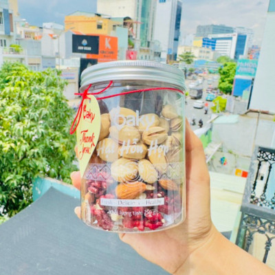 Hạt Hỗn Hợp Oaky 500g (Size Lớn) - Nhập Khẩu Mỹ & Úc, Ăn Vặt Healthy, Giàu Dinh Dưỡng