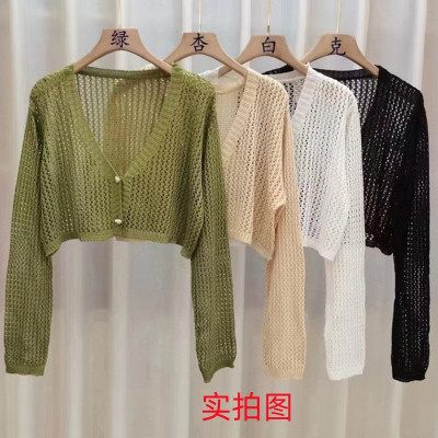 Áo khoác len nữ gài nút phong cách Hàn Quốc xinh xắn năng động