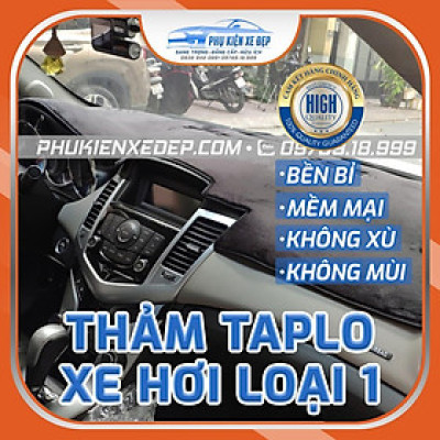 Thảm taplo Nhung Lông cừu 3 lớp chống trượt, thảm chống nóng taplo ô tô