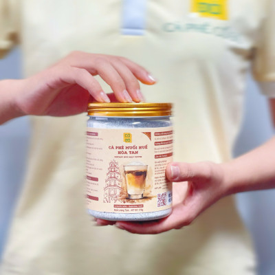 Hũ 270g cà phê muối Huế hoà tan Cố Đô