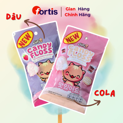 Kẹo Bông Gòn Little Keefy Candy Floss 15g