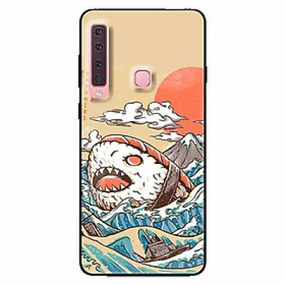 Ốp lưng dành cho Samsung A9 2018 mẫu Cá Shushi Cuộn