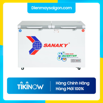 TỦ ĐÔNG MÁT INVERTER SANAKY 260 LÍT VH-3699W4K ĐỒNG (HÀNG CHÍNH HÃNG) (CHỈ GIAO HCM)
