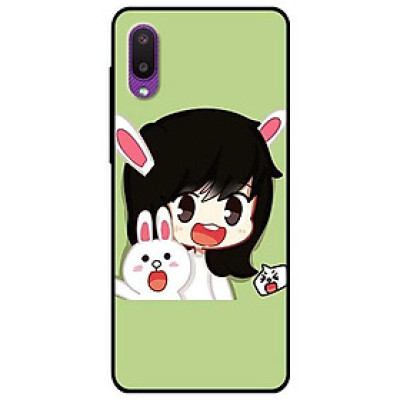 Ốp lưng dành cho Samsung A02 - A02s - A7 2018 mẫu Ảnh Đôi Xanh Lá Line 1