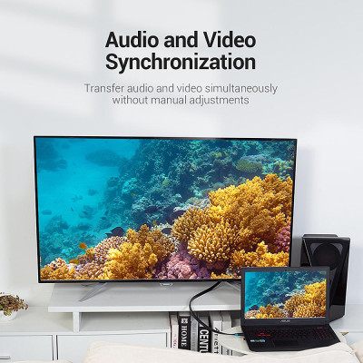  Cáp phẳng HDMI2.0 Dây dữ liệu 3D 2160P HDMI cho máy chiếu HDTV LCD Cáp HDMI 4K