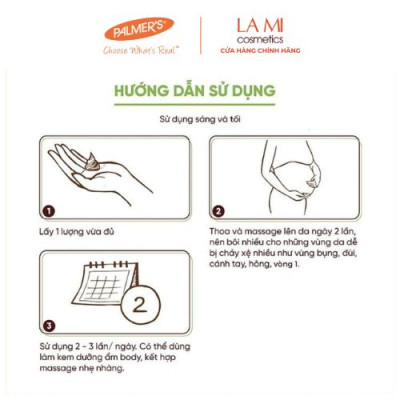 Dưỡng thể ngừa rạn da đầu thai kì Palmer