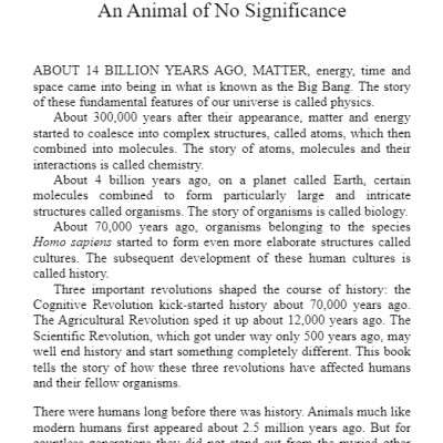 Sapiens : A Brief History of Humankind (Paperback)