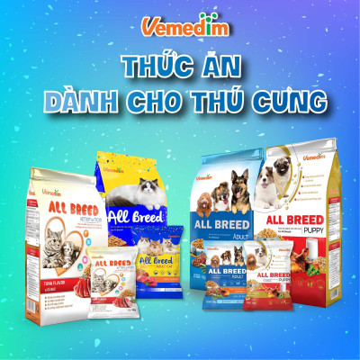 Vemedim Appet Adults dog vị cá hồi thức ăn dành cho chó trưởng thành, gói 400g