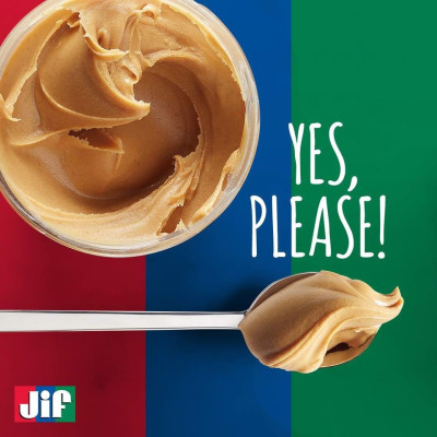 Bơ Đậu Phộng Hạt Jif 454g - Nhập Khẩu Mỹ | Jif Extra Crunchy Peanut Butter 454g