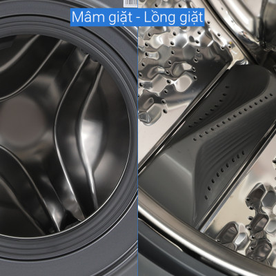 Máy giặt Toshiba Inverter 10.5 kg TW-T25BZU115MWV(MG) - Hàng chính hãng - Chỉ giao HCM