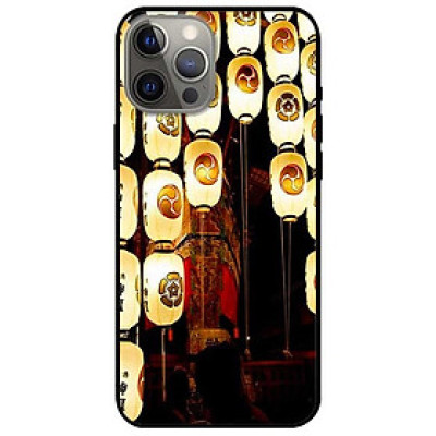 Ốp lưng dành cho Iphone 12 - Iphone 12 Pro - Iphone 12 Pro Max mẫu Phố Đèn Lồng
