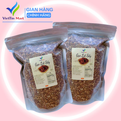 Gạo Lứt Sấy Giòn Tẩm Gia Vị Viettin Mart 1kg