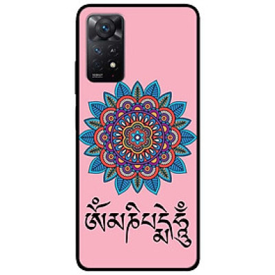 Ốp lưng dành cho Xiaomi Redmi Note 11 Pro 5G - Om Mani Padme Hum Hồng Xanh