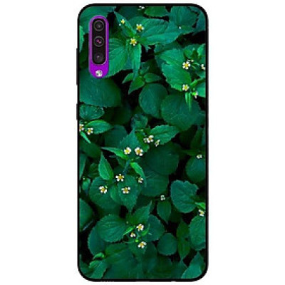 Ốp lưng dành cho Samsung A30s - A50 / A50s - A70 / A70s mẫu Lá Xanh Hoa Trắng