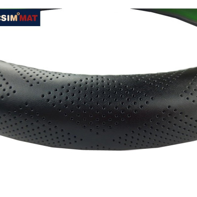 Bọc vô lăng cao cấp Macsim mã L632 chất liệu da thật- Khâu tay thủ công