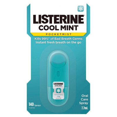 Xịt Thơm Miệng Listerine Coolmint Pocketmist 7.7ml