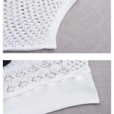 Áo len lưới mỏng siêu xinh phong cách trẻ trung dễ phối đồ Haint Boutique Hb30