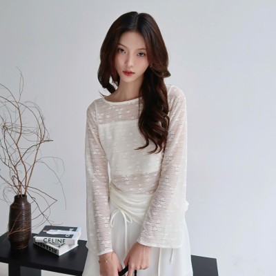 Áo thun dài tay nữ có lớp trong kiểu dáng ôm tôn dáng Miko Miều Est.2013