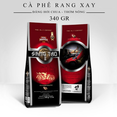 Cà Phê Trung Nguyên Legend Sáng Tạo 3 – Gói 340g – 100% Arabica, Vị Chua Thanh Nhẹ