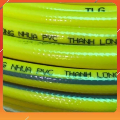 Bộ dây vòi xịt nước rửa xe, tưới cây ,tăng áp 3 lần,loại 3m, 5m 206236 đầu đồng,đai,nối nhựa vàng+  móc khoá