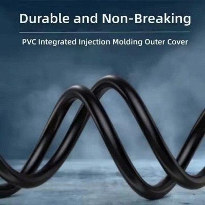 Cáp 2 Đầu Hdmi Dây Tròn Đen Dài 10M Hình Ảnh Sắc Nét Chuẩn Full Hd