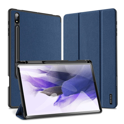 Bao da Dux Ducis Domo dành cho Samsung Galaxy Tab S10 Ultra , Tab S10+ Plus có khay đựng bút - Hàng chính hãng