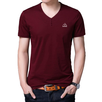 Áo thun nam ngắn tay cổ tim cúc ngực thời trang Sitaki cao cấp ATN04-5 màu