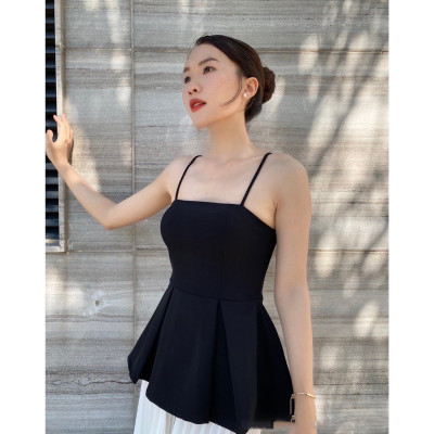 Áo kiểu nữ peplum, áo cách điệu mặc được 2 kiểu có mood ngực cực sang chảnh