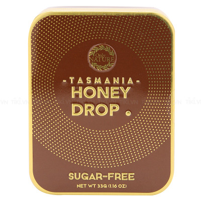 Block 10 Hộp Kẹo Sả Nhân Mật Ong Đường Isomalt (33g/ Hộp) 