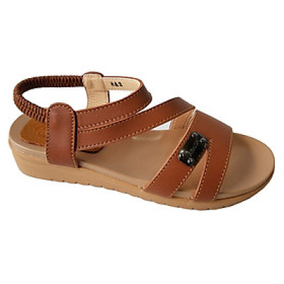 Giày Sandal Nữ BIGGBEN Da Bò Thật SDN42