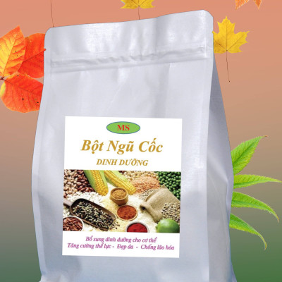 Bột ngũ cốc dinh dưỡng cao cấp 05 loại đậu & hạt ( không đường )  - MS - (500gr)