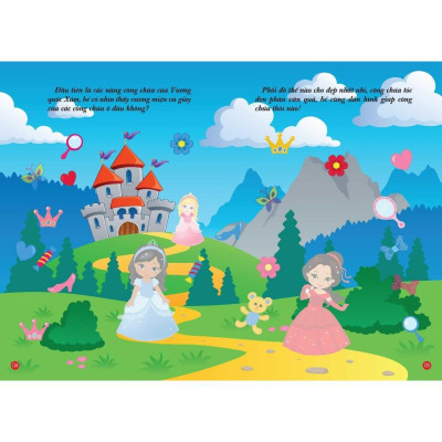 Sách - Bóc Dán Hình Thông Minh - Công Chúa Nhỏ - Little Princess - Tập 1 - Việt Thư