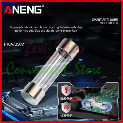 Đèn Ốp Trần Đồng Hồ Đo Điện Vạn Năng Tự Động Thông Minh Aneng - Cao Cấp, Đo Không Cần Chỉnh Thang