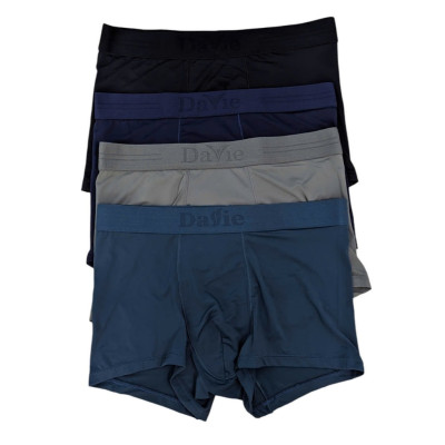 Quần Lót Nam Boxer Davie Dvtl032 Bản Lưng 3,5cm Co Giãn 4 Chiều