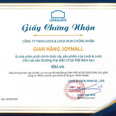 Hộp thủy tinh LocknLock BLANC bảo quản thực phẩm 800ml LLG1106 - Hàng chính hãng, chịu nhiệt cao - JoyMall