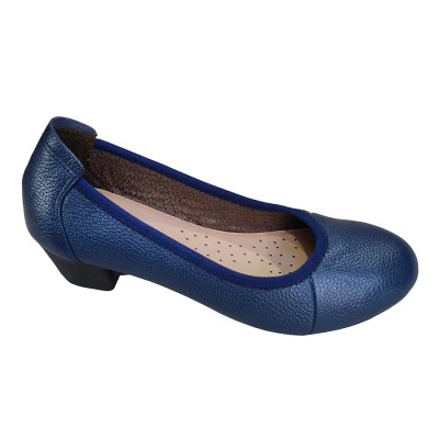 Giày Cao Gót Nữ HÀ NAM Da Bò Thật Cao Cấp 5cm GBBN2079